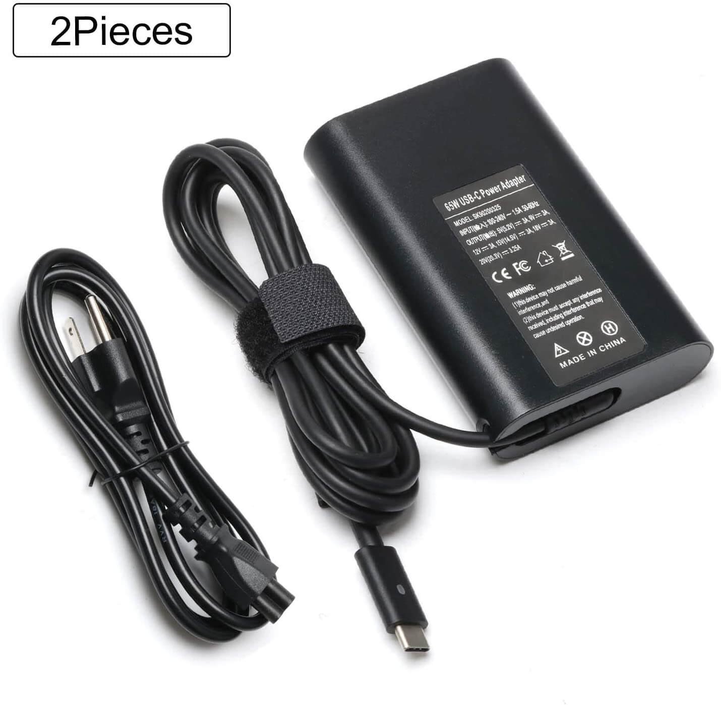 DELL 65W USB AC ADAPTER Charger 1 DELL 65W USB AC ADAPTER Charger