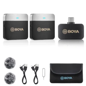 BOYA BY-M1V Series Wireless Lavalier Microphone