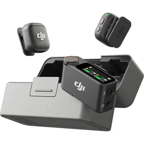 DJI Mic 3 2-Person Compact Wireless Microphone 1 DJI Mic 3 2-Person Compact Wireless Microphone