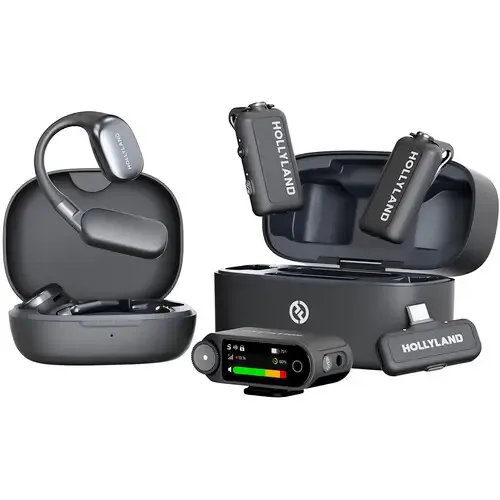 Hollyland LARK MAX 2 Ultimate Combo 2-Person Wireless Microphone 1 Hollyland LARK MAX 2 Ultimate Combo