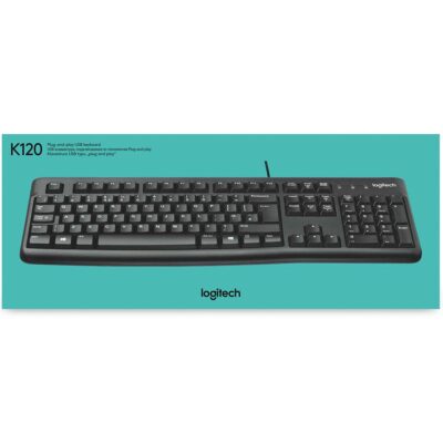 Logitech K120 USB Standard Computer Keyboard