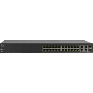 24 Port Cisco SG300-24 POE Smart Switch
