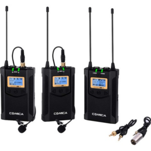 Comica Audio CVM-WM100 PLUS 2-Person Wireless Microphone System