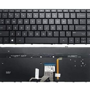 HP Spectre 13 AE 13 AC Keyboard Compatible with HP Spectre x360 13-AC AE000 13-AC000 13-W000 Series 13-AC033DX 13-AC040CA 13-AE052NR 13-W020CA 13-W030CA 13-W013DX 13-W014DX Laptop Silver Backlit Keyboard