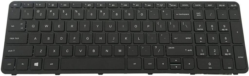 keyboard for HP Pavilion 17-e 17-e000 17-e100 17-e040us 17-e049wm 17-e019dx 17-e112dx 17-e113dx 17-e116dx 17-e117dx 17-e010us 17-e0 20us 17-e046us US keyboard with frame