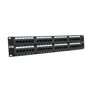 48-Port Cat6 Copper Patch Panel
