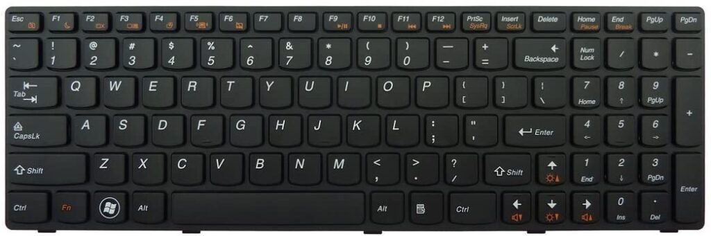 Lenovo B590 B590G B590A US Keyboard with Black Frame