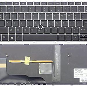 HP EliteBook 725 G3 725 G4 820 G3 820 G4 US Backlit New Original Keyboard