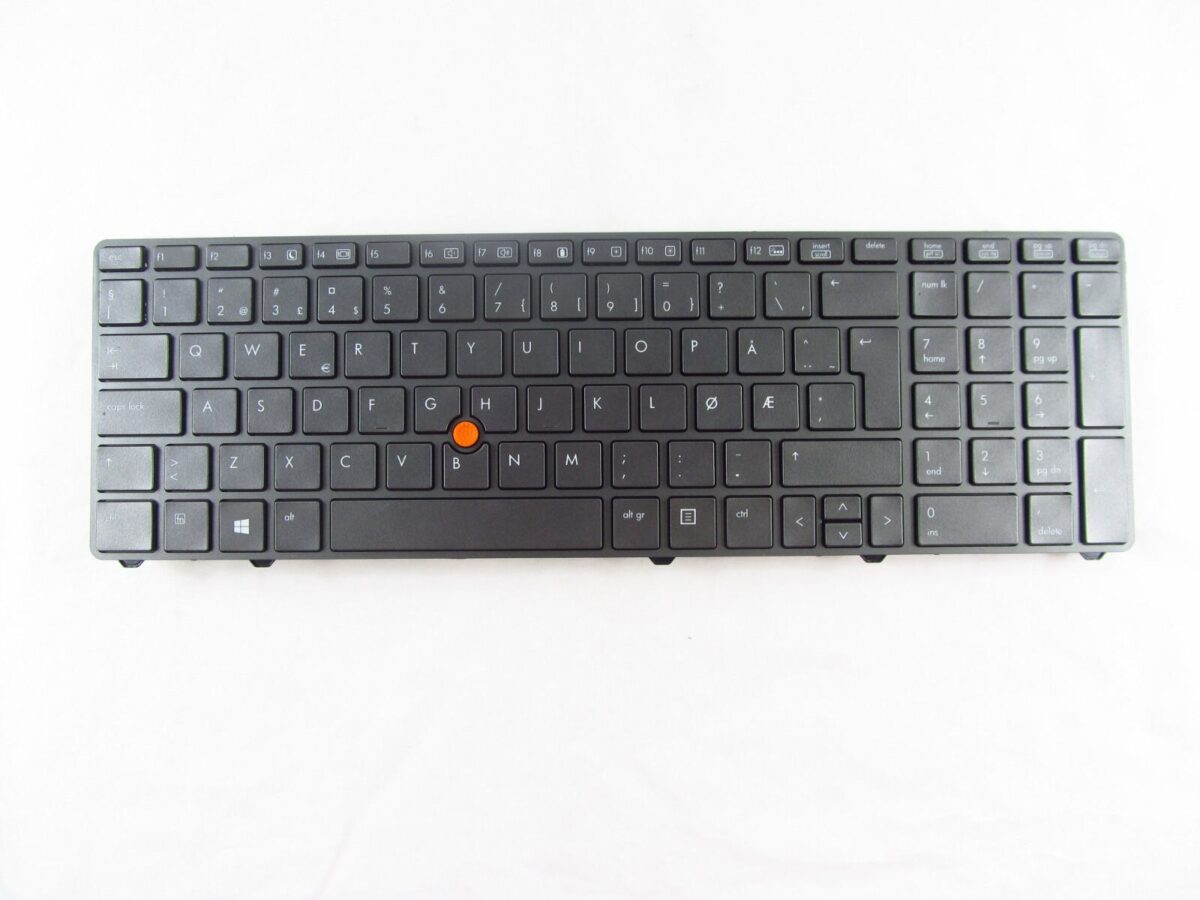 HP EliteBook 8760P 8760W 8770W Keyboard 701454-001 701977-001 with Point 1 HP EliteBook 8760P 8760W 8770W Keyboard 701454-001 701977-001 with Point