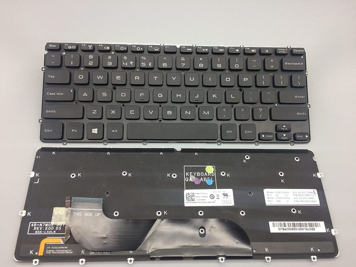 DELL XPS13 9333 L321X L322X Series US Layout V128725AS2 PK130S72BO7 Black Backlight XPS13 Layout Keyboard 1 DELL XPS13 9333 L321X L322X Series US Layout V128725AS2 PK130S72BO7 Black Backlight XPS13 Layout Keyboard