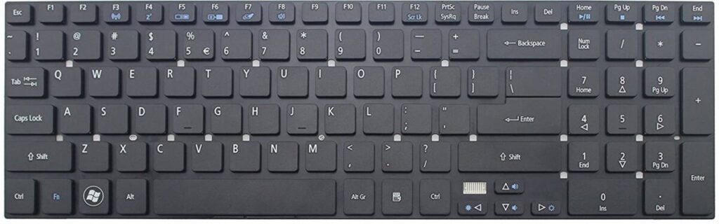 Laptop Keyboard  for Acer Aspire E5-571 E5-571G E5-551 E5-551G Keyboard US Black