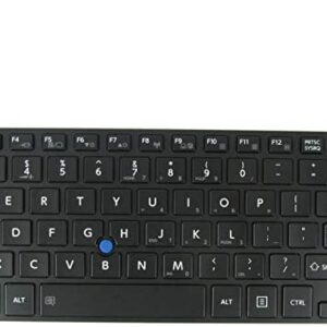 Keyboard for Toshiba Portege R30-A R30-A-14K R30-AK01B Backlit US Black