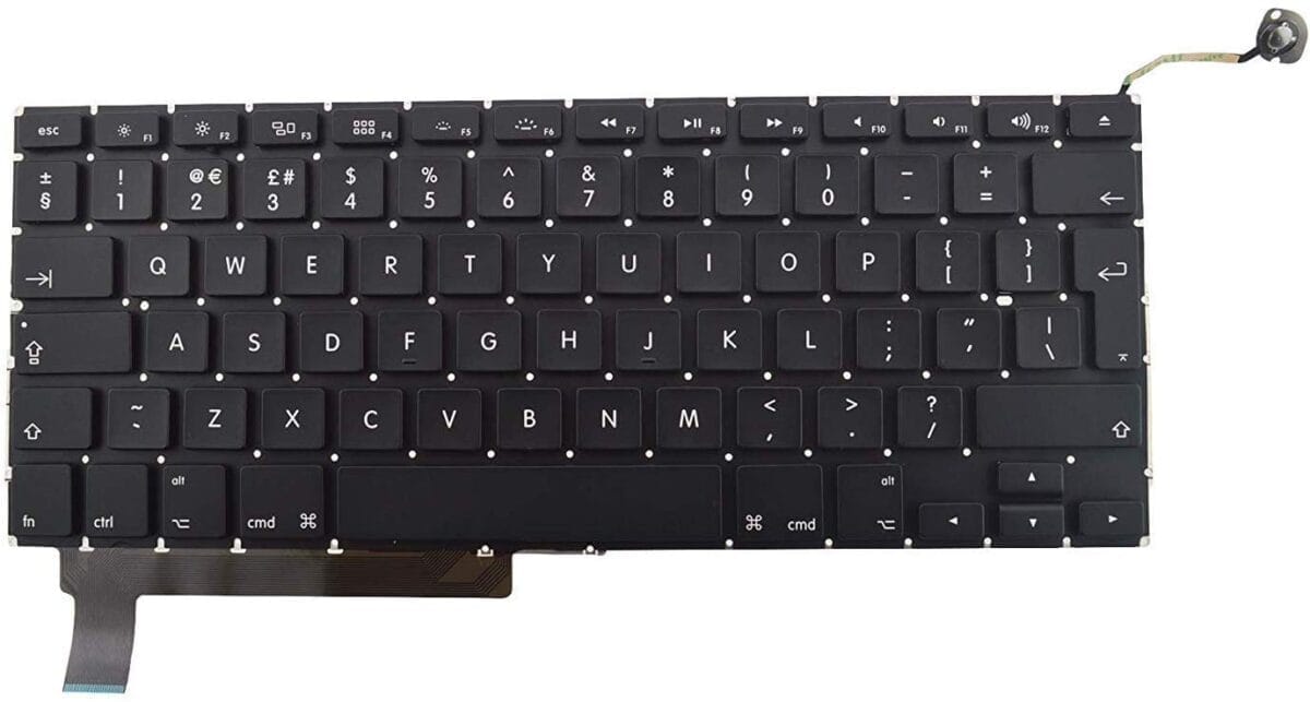 MacBook Pro Unibody 15 Inch A1286 Keyboard UK Layout Keyboard Model Years 2009 2010 2011 1 MacBook Pro Unibody 15 Inch A1286 Keyboard UK Layout Keyboard Model Years 2009 2010 2011