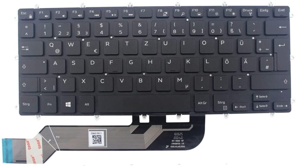 DELL 13 – 5368 5378 7375 7460 5568 with Backlit New original Genuine Keyboard in Nairobi Kenya