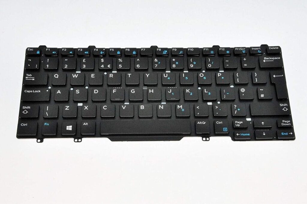 DELL LATITUDE 3340, E7470, E5450, E5470 UK KEYBOARD 10M30 with Backlit