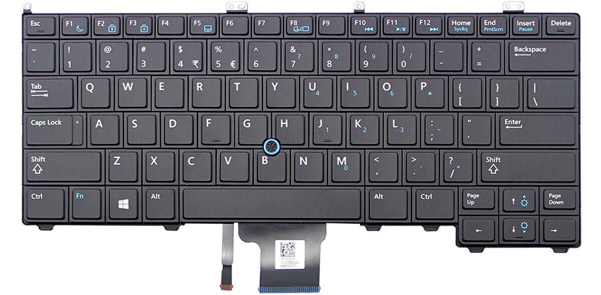 Dell Latitude E7440 With BackLit P/N: 04G6VR PK130VN3A00 SG-60700-XUA SN7222, US Layout Black Color Laptop Keyboard in Nairobi Kenya 1 Dell Latitude E7440 With BackLit P/N: 04G6VR PK130VN3A00 SG-60700-XUA SN7222, US Layout Black Color Laptop Keyboard in Nairobi Kenya