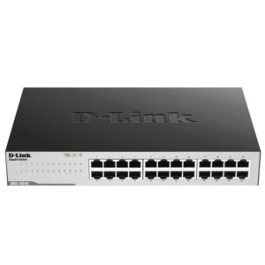 Dlink 24 port 10/100/1000Base-T unmanaged gigabit switch, Metal Casing – DGS-1024C