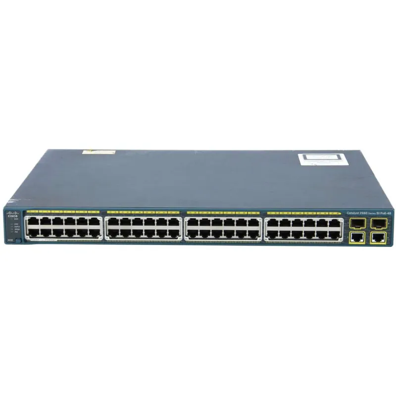 Cisco Catalyst 2960 48 Port POE Switch WS-C2960-48PST-S 1 Cisco Catalyst 2960 48 Port POE Switch WS-C2960-48PST-S