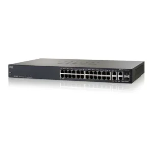 Cisco SG300-28PP 24-Port 10/100/1000 Gigabit PoE Managed Switch
