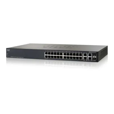 Cisco SG300-28PP 24-Port 10/100/1000 Gigabit PoE Managed Switch