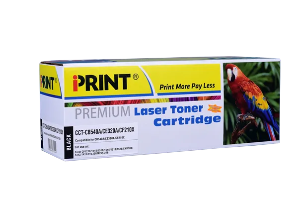 IPRINT CB540A/CE320A/CF210X Compatible BLACK 3 IPRINT CB540A/CE320A/CF210X Compatible BLACK - Image 3
