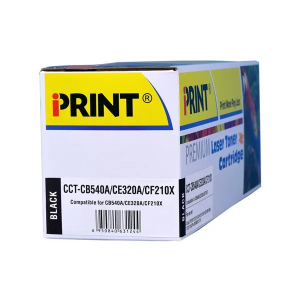 IPRINT CB540A/CE320A/CF210X Compatible BLACK 2 IPRINT CB540A/CE320A/CF210X Compatible BLACK - Image 2