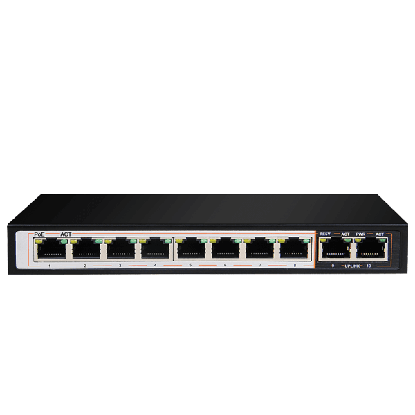 D-Link DGS‑F1010P 8 GE PoE 1 D-Link DGS‑F1010P 8 GE PoE