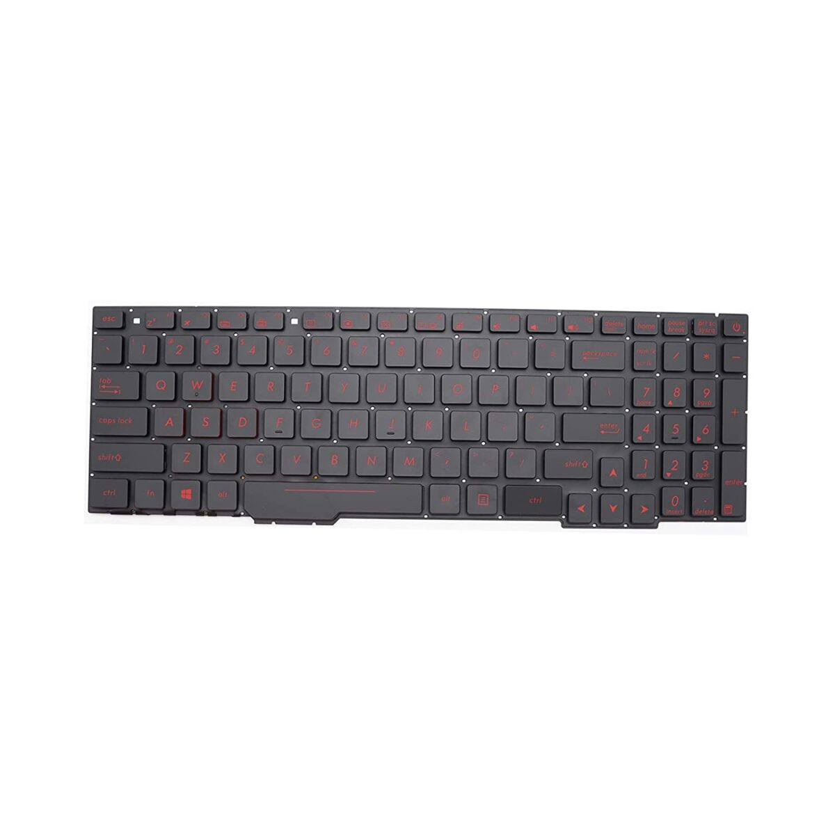 Keyboard for ASUS FX553V FX553VD FX53VD FX753VD FZ53V GL553 GL553V GL553VW ZX553VD Rog GL753 GL753V GL753VE GL753VD with Backlit Black 1 Keyboard for ASUS FX553V FX553VD FX53VD FX753VD FZ53V GL553 GL553V GL553VW ZX553VD Rog GL753 GL753V GL753VE GL753VD with Backlit Black