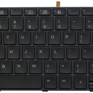 HP ProBook 450 G3 / 450 G4 / 455 G3 / 455 G4 / 470 G3 / 470 G4 Laptop No Pointer (Backlight) US Layout Black Color Laptop Keyboard