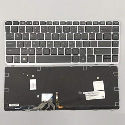 HP EliteBook Folio 1040 G1 1040 G2 Series US Layout P/N: 13A13INJ442 736933-D61 Black with C Shell, with Frame, Backlight Laptop Keyboard