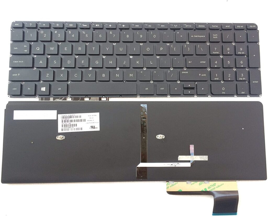 HP Envy TS M6-K m6 M6-k000 m6-k088ca m6-k010dx M6-k015dx m6-k122dx m6-k125d Series US Layout 831-00304-00a pk130um1 f00 725450-001 7j1440 sg-62710-xuak Black Backlight M6-xuak