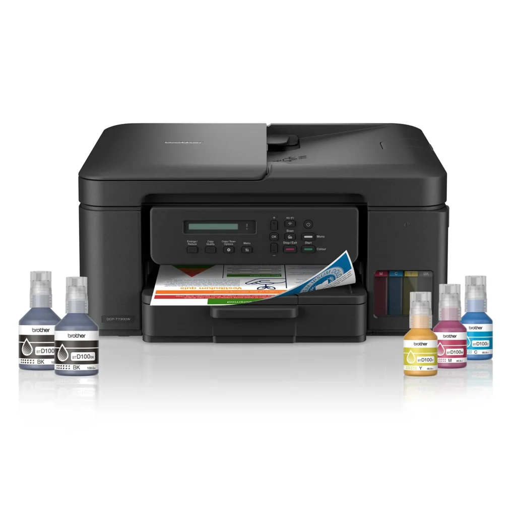 Brother DCP-T730DW Wireless All-in-One Ink Tank Printer
