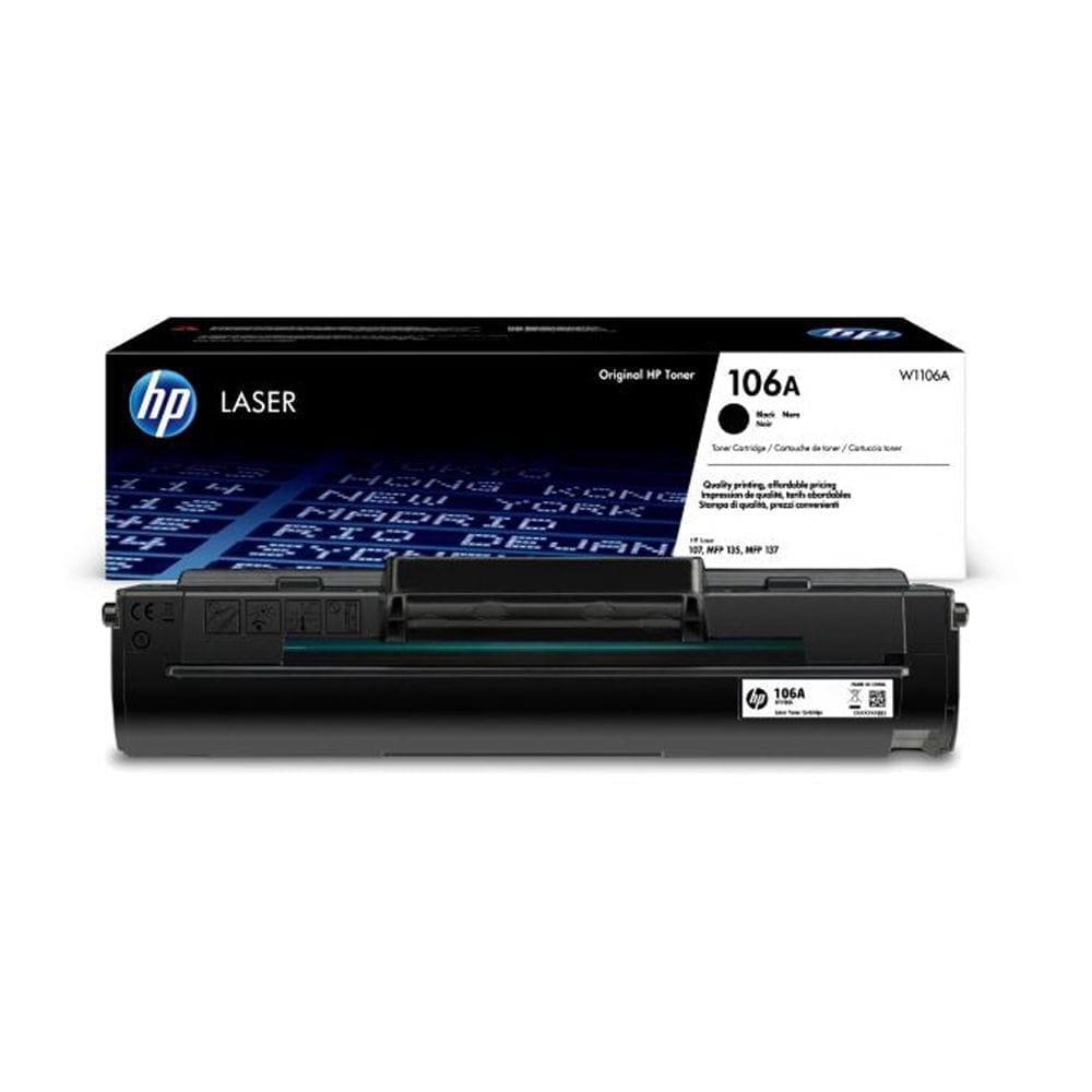HP 106A Black Original Toner 1 HP 106A Black Original Toner