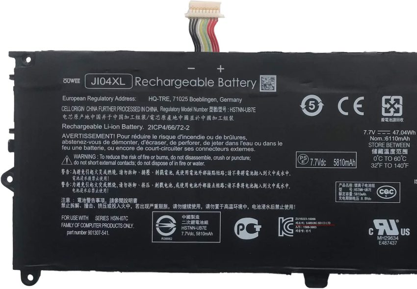 JI04XL Hp Elite X2 1012 G2 Laptop Battery 2 JI04XL Hp Elite X2 1012 G2 Laptop Battery - Image 2