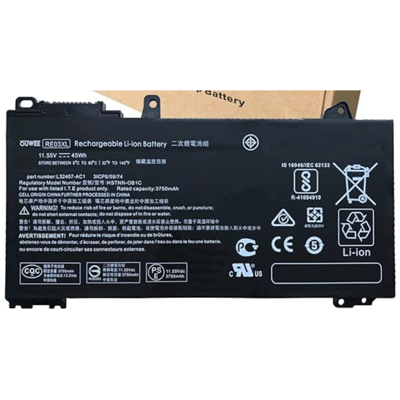RE03XL R HP Laptop Battery 1 RE03XL R HP Laptop Battery