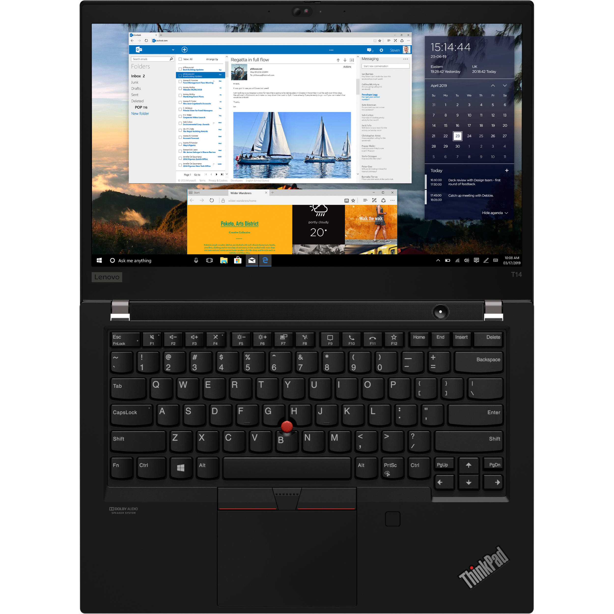 Lenovo T14 Core i7 10th Gen 16GB RAM 256SSD 2 Lenovo T14 Core i7 10th Gen 16GB RAM 256SSD - Image 2