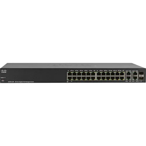 24 Port Cisco SG300-24 POE Smart Switch