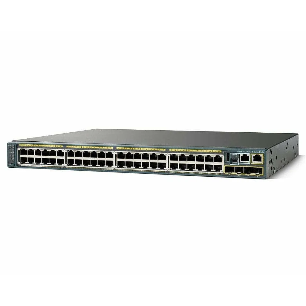 Cisco Catalyst 2960X-48FPS-L 48 ports managed
