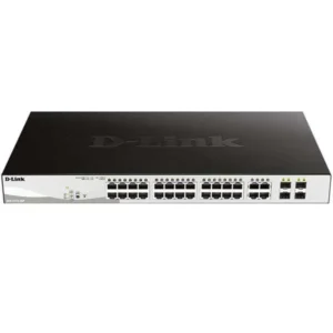 D-Link 24 Port 10/100Mbps 2 Combo SFP Smart Switch