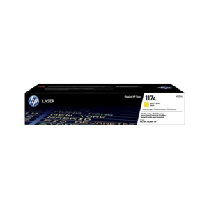 HP 117A Yellow Original LaserJet Toner Cartridge (W2072A)