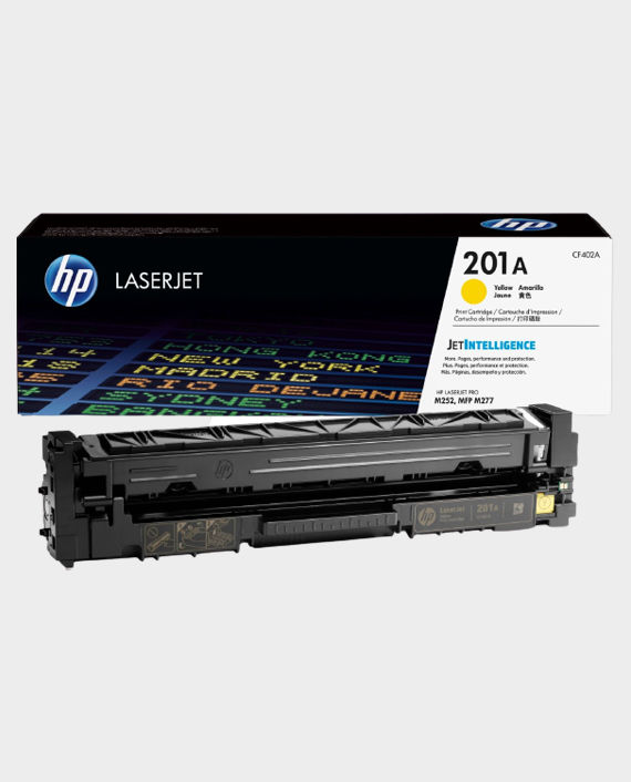 HP 201A Yellow Original LaserJet Toner Cartridge (CF402A)
