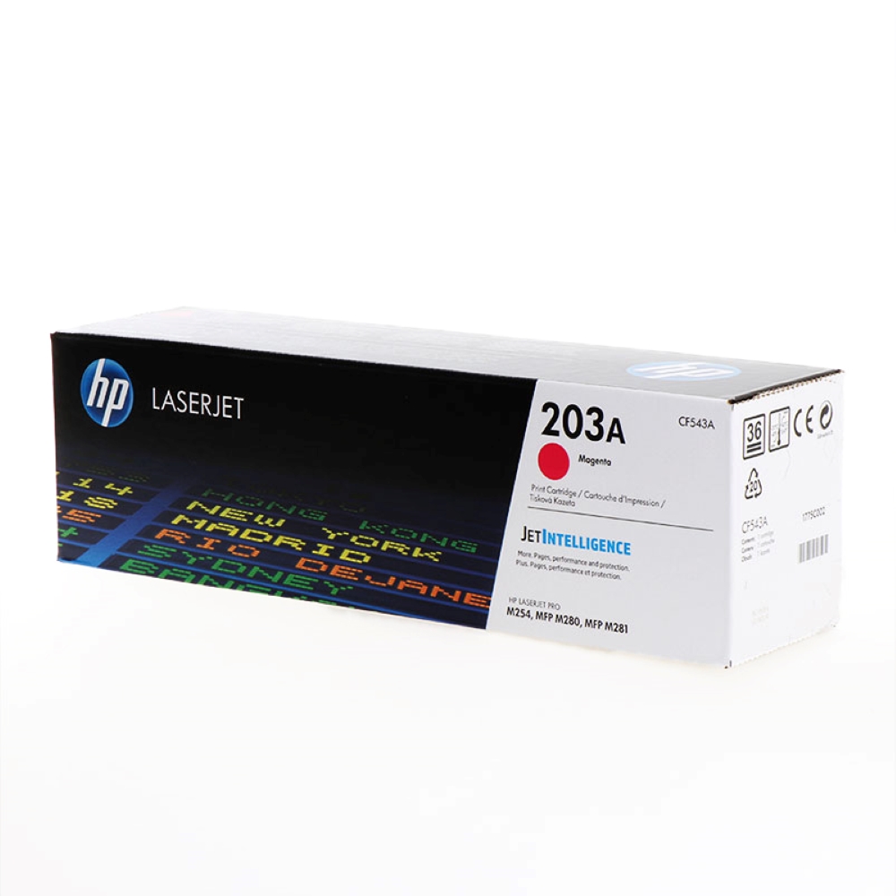 HP 203A Magenta Original LaserJet Toner Cartridge (CF543A)
