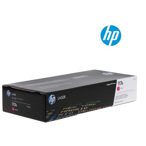 HP 117A Magenta Original LaserJet Toner Cartridge (W2073A)