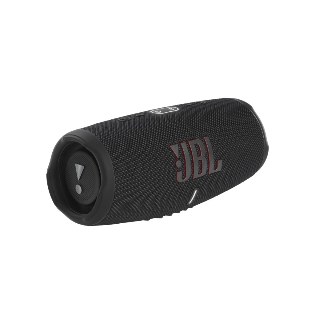 JBL Charge 5 Waterproof Bluetooth Speaker with Built-in Powerbank - Black (JBLCHARGE5BLK)