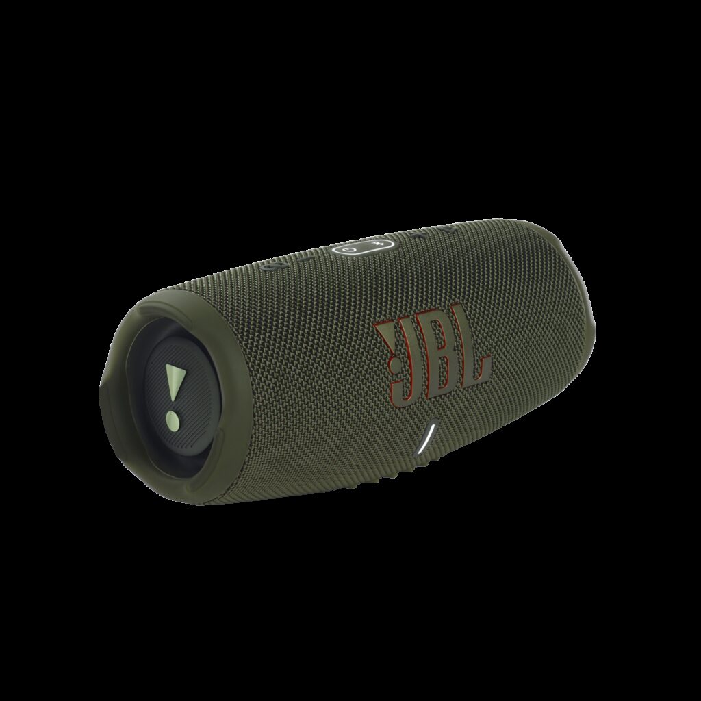 JBL Charge 5 Waterproof Bluetooth Speaker with Built-in Powerbank - Green (JBLCHARGE5GRN)