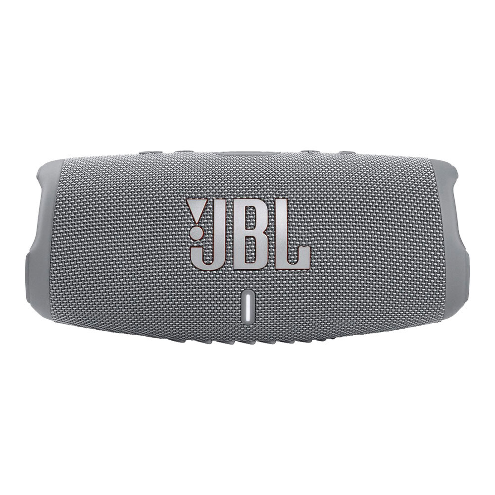 JBL Charge 5 Waterproof Bluetooth Speaker with Built-in Powerbank - Grey (JBLCHARGE5GRY)