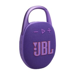 JBL Clip 5 Ultra-Portable Bluetooth Speaker with Carabiner - Purple (JBLCLIP5PUR)