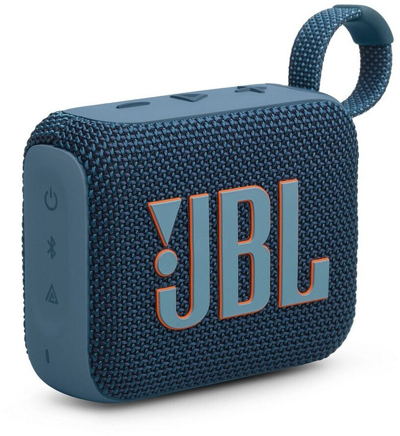 JBL GO 4 Ultra-Portable Waterproof Bluetooth Speaker - Blue (JBLGO4BLU)