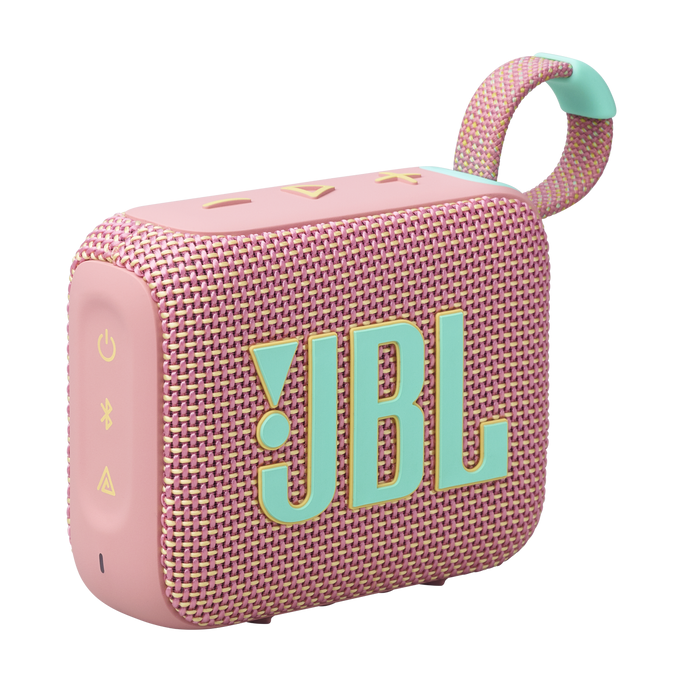 JBL GO 4 Ultra-Portable Waterproof Bluetooth Speaker - Pink (JBLGO4PINK)
