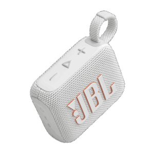 JBL GO 4 Ultra-Portable Waterproof Bluetooth Speaker - White (JBLGO4WHT)